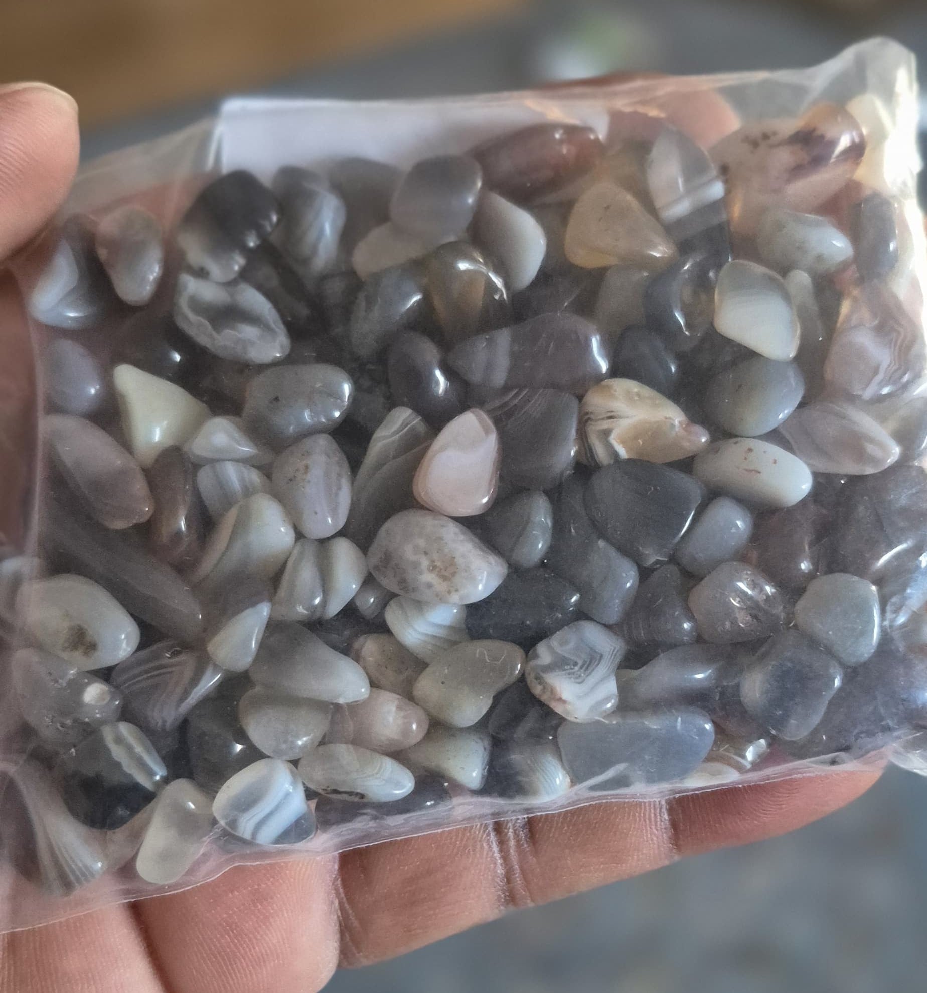 Botswana Agate Chip Stone