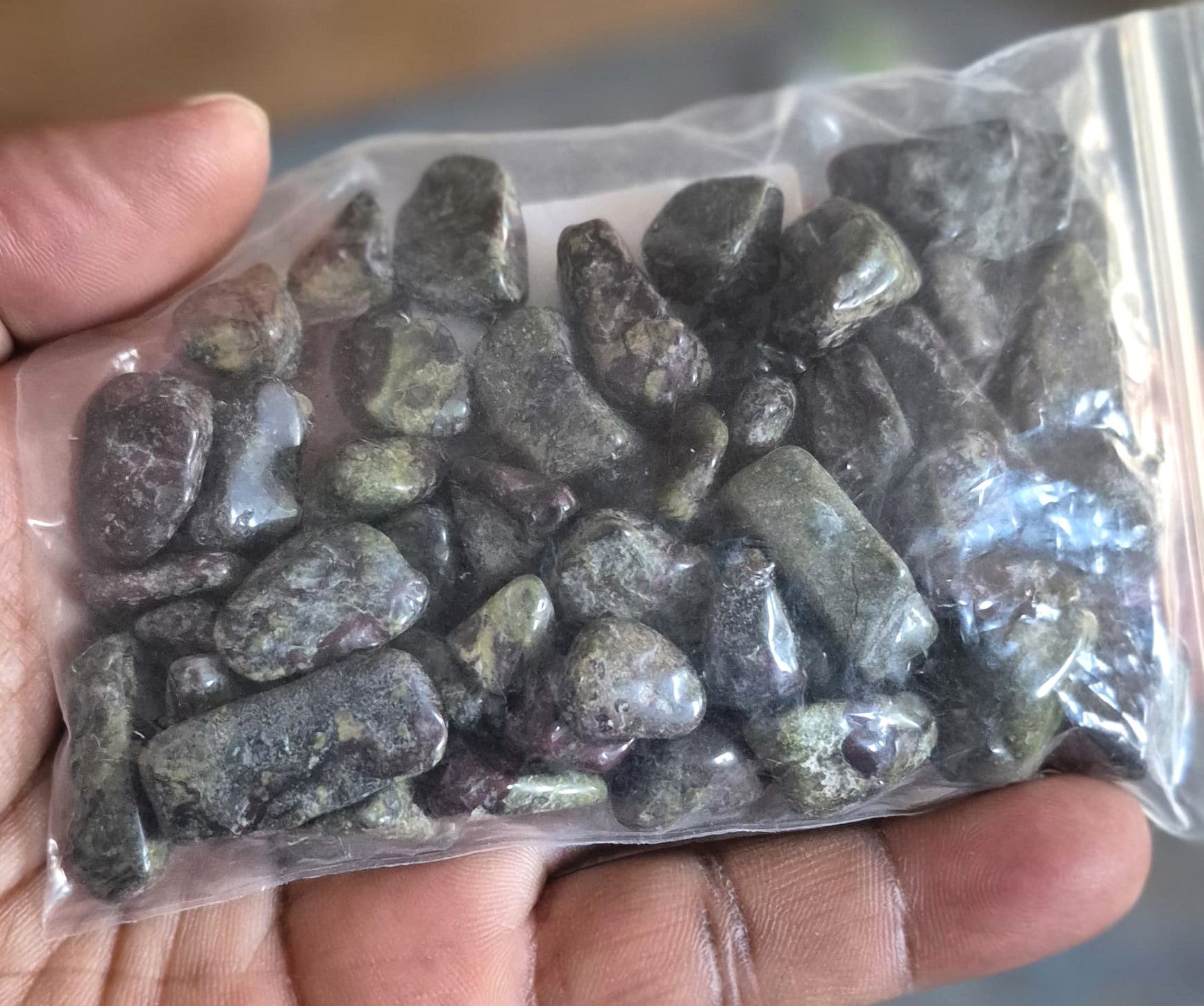 Bloodstone Chip Stone