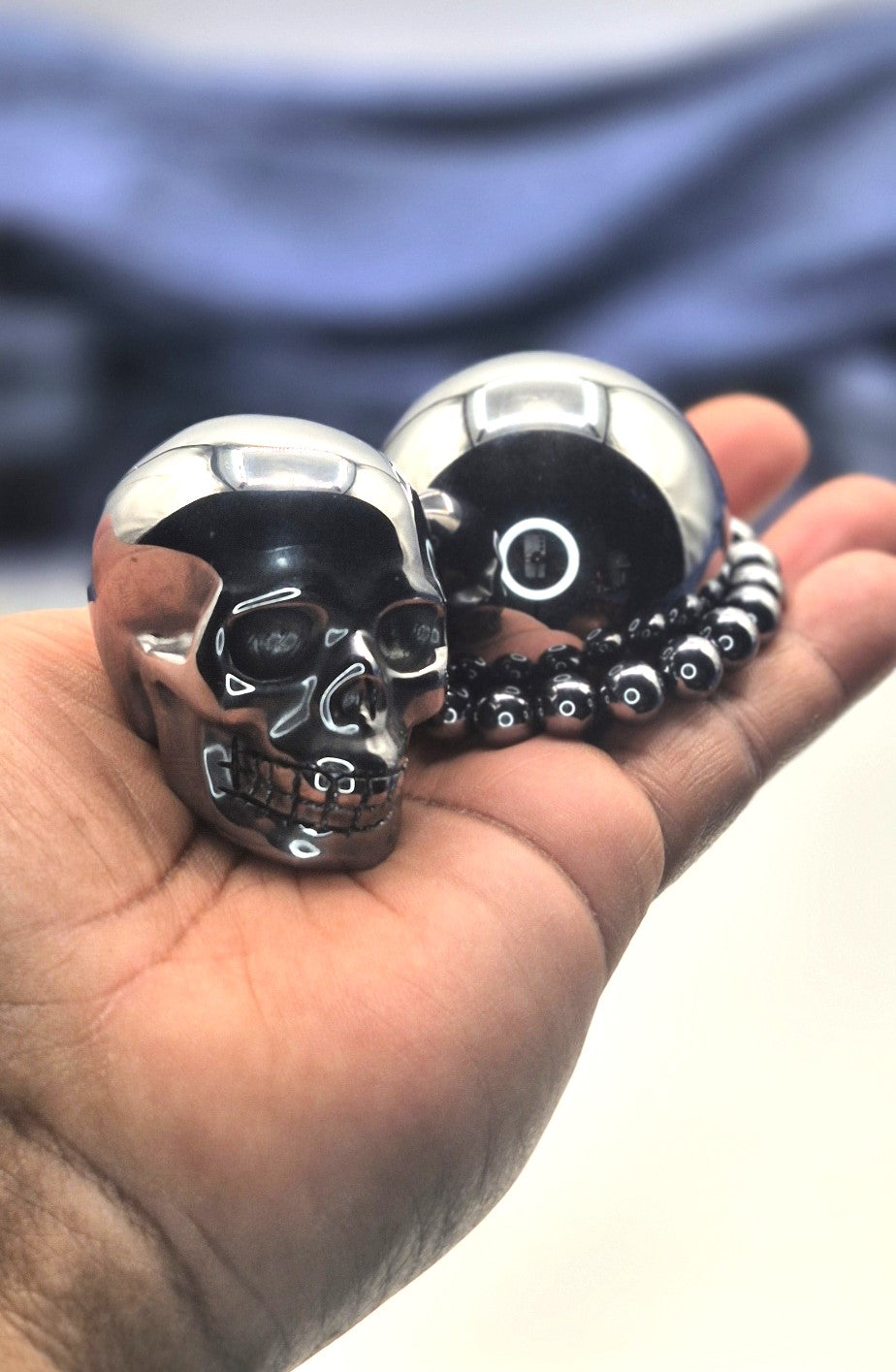 ⚡ Tera Hertz Bundle – Skull, Bracelet and Sphere