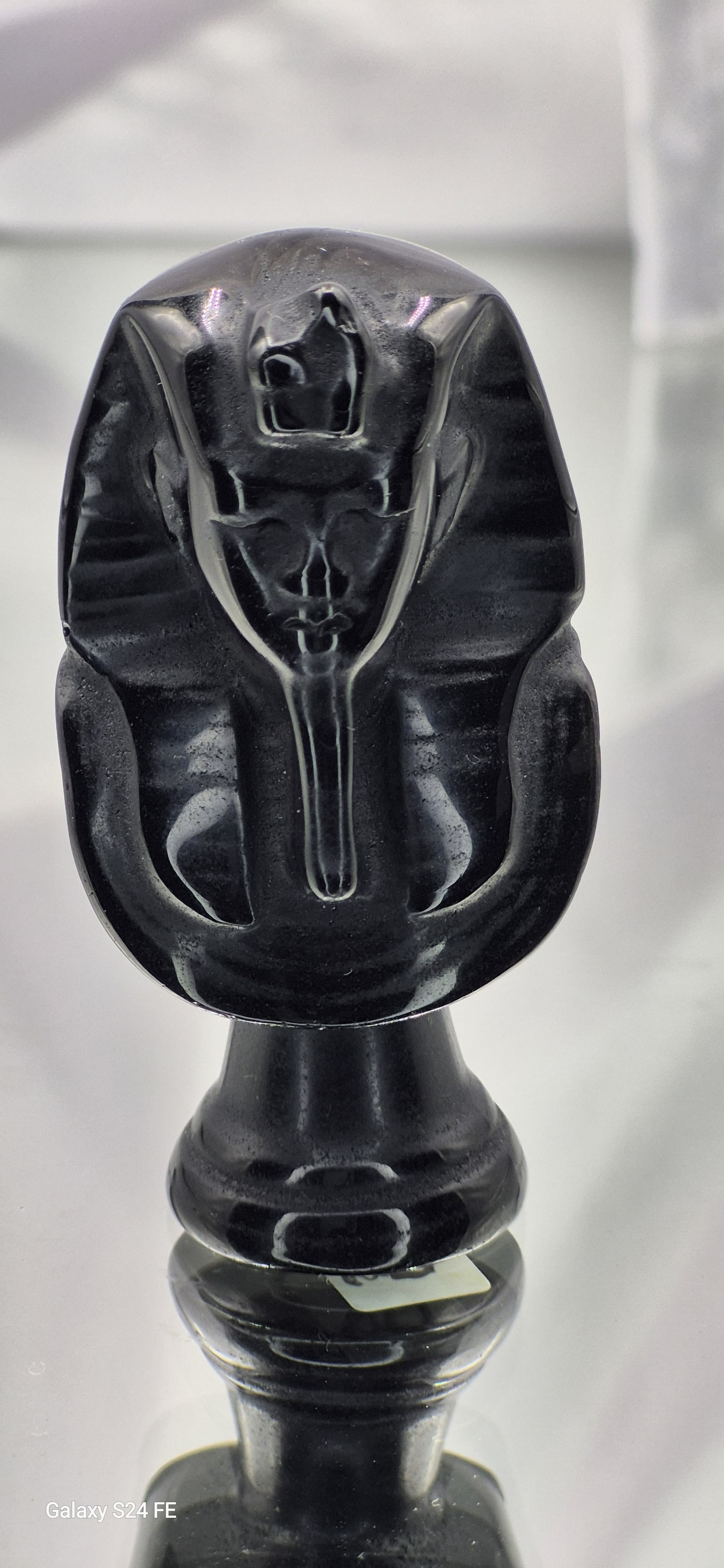 👑 King Tutankhamun (King Tut)  #1- Egyptian Obsidian Carving