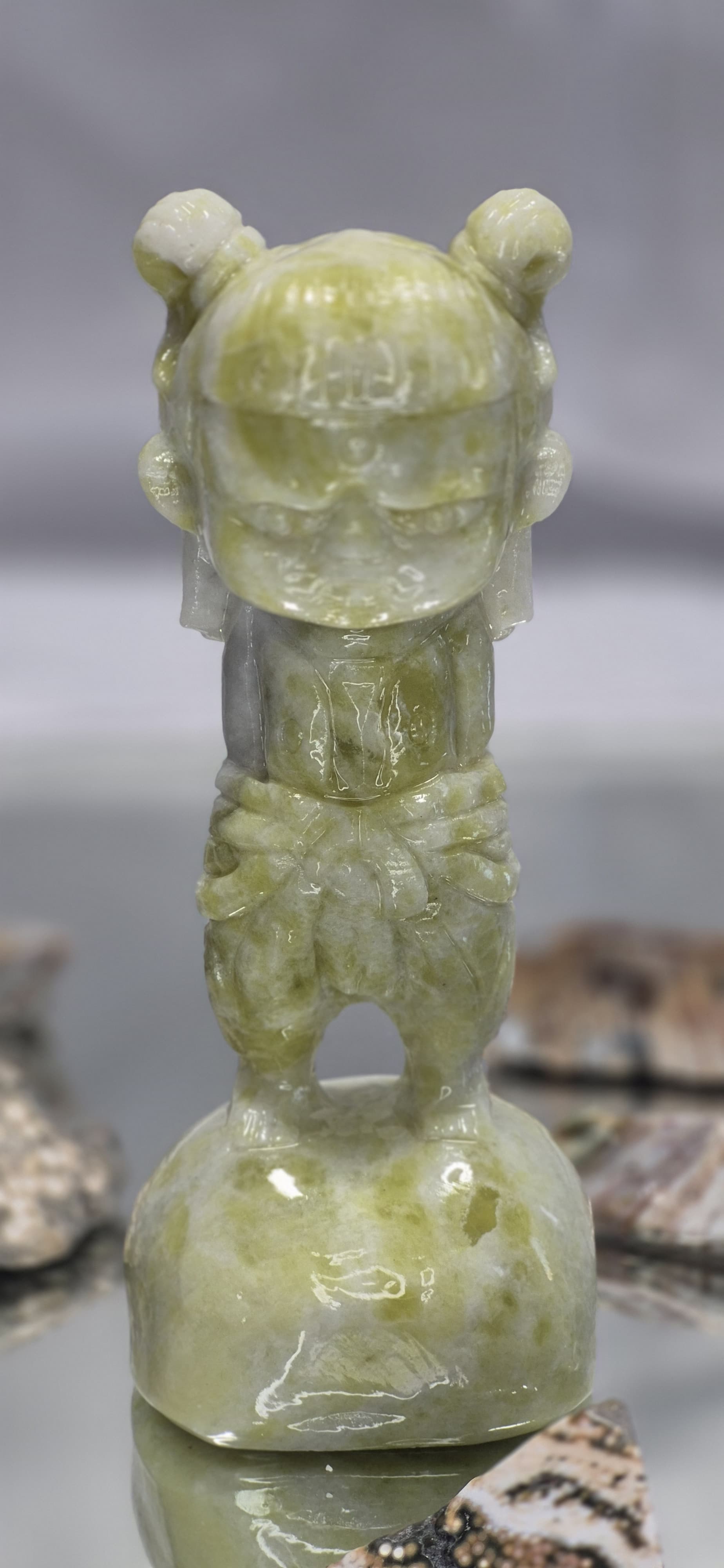 💚 Ne Zha Serpentine Figurine (7")