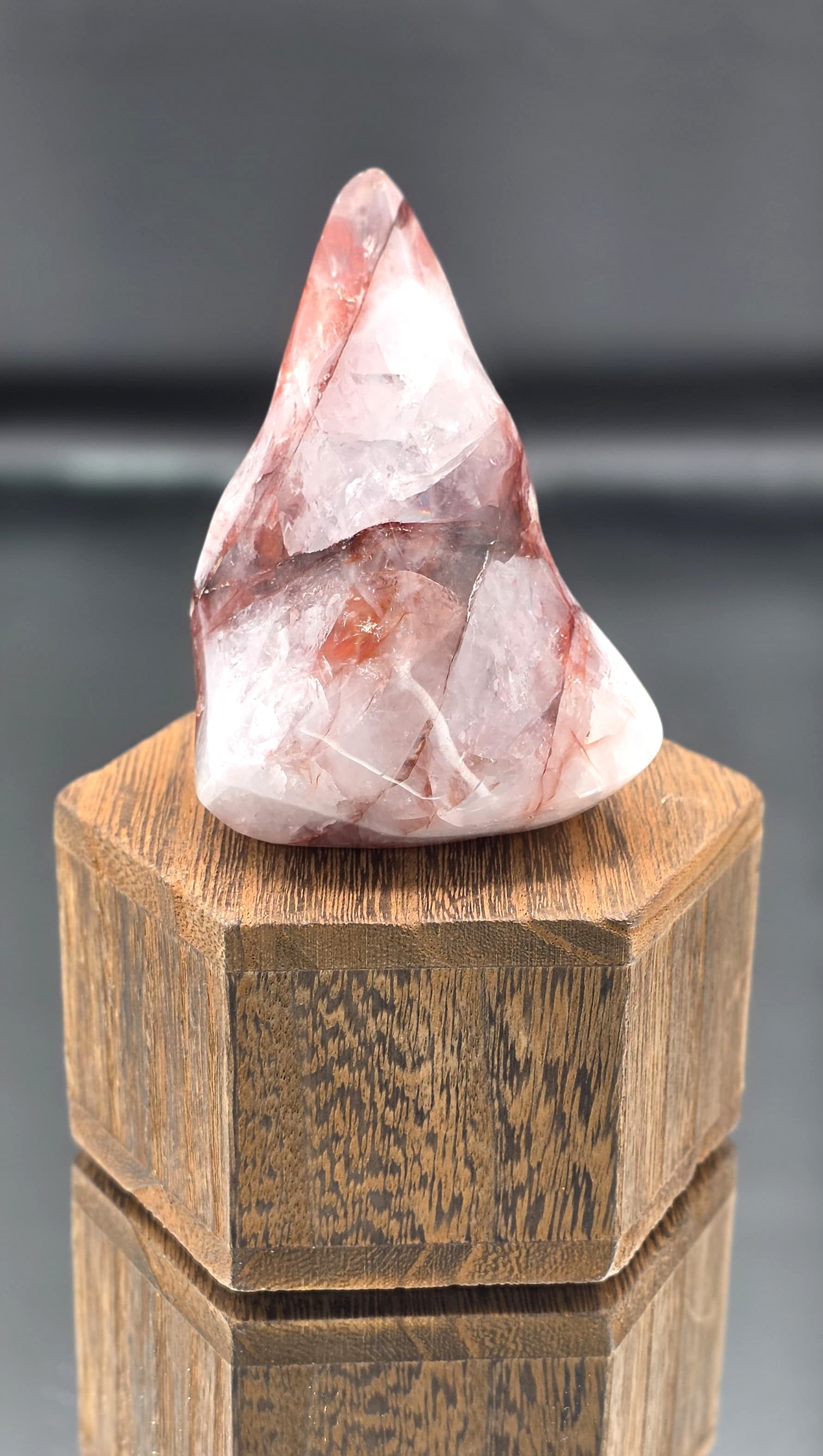 ❤️🔥 Fire Quartz Flame — Deep Red