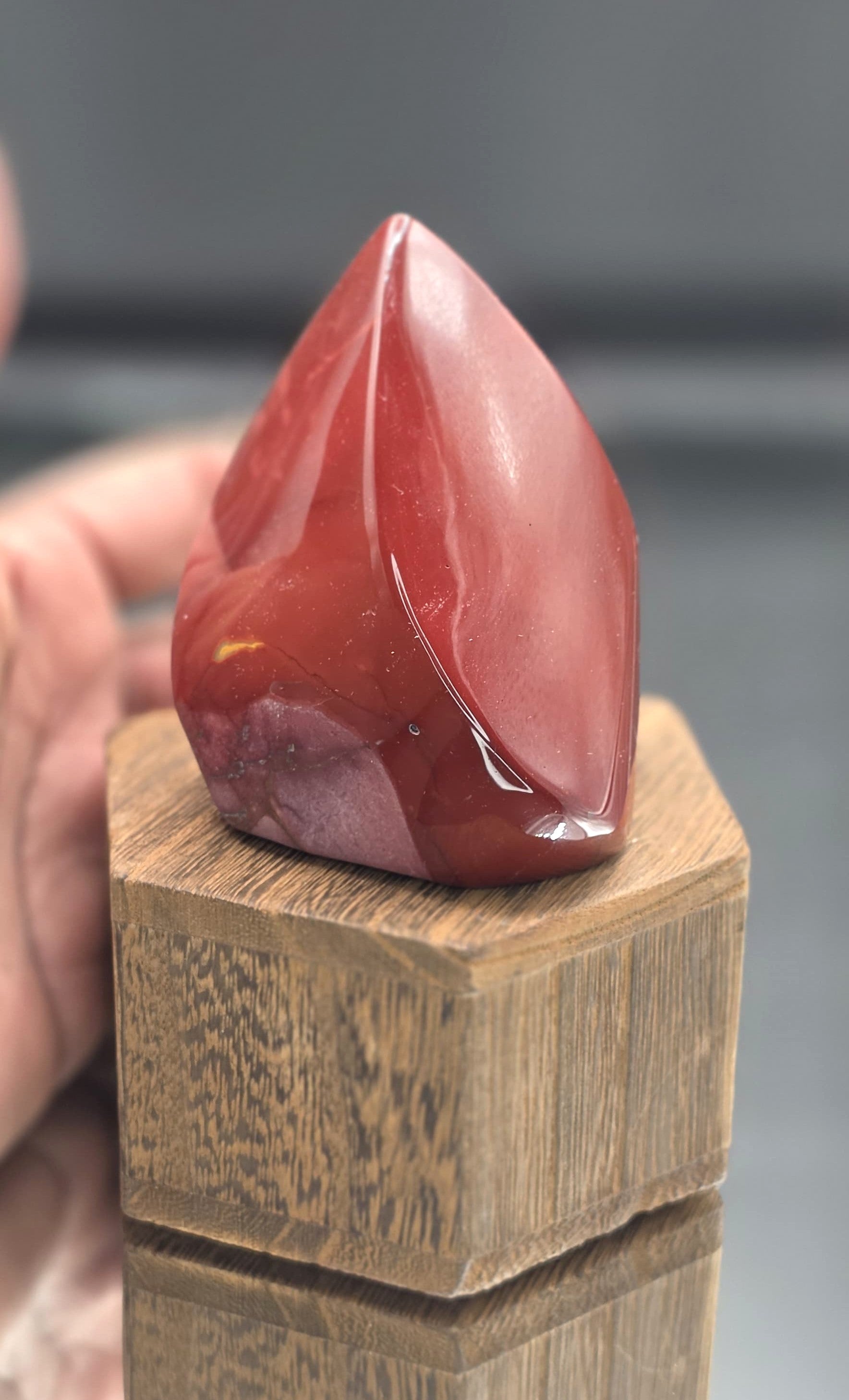 ❤️💛🤎🔥 Mookaite Flame — Grade AA