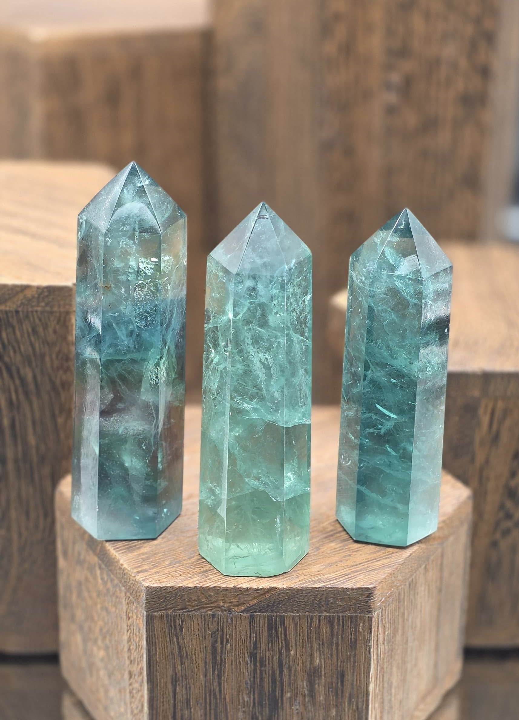 💚 Green Fluorite Tower