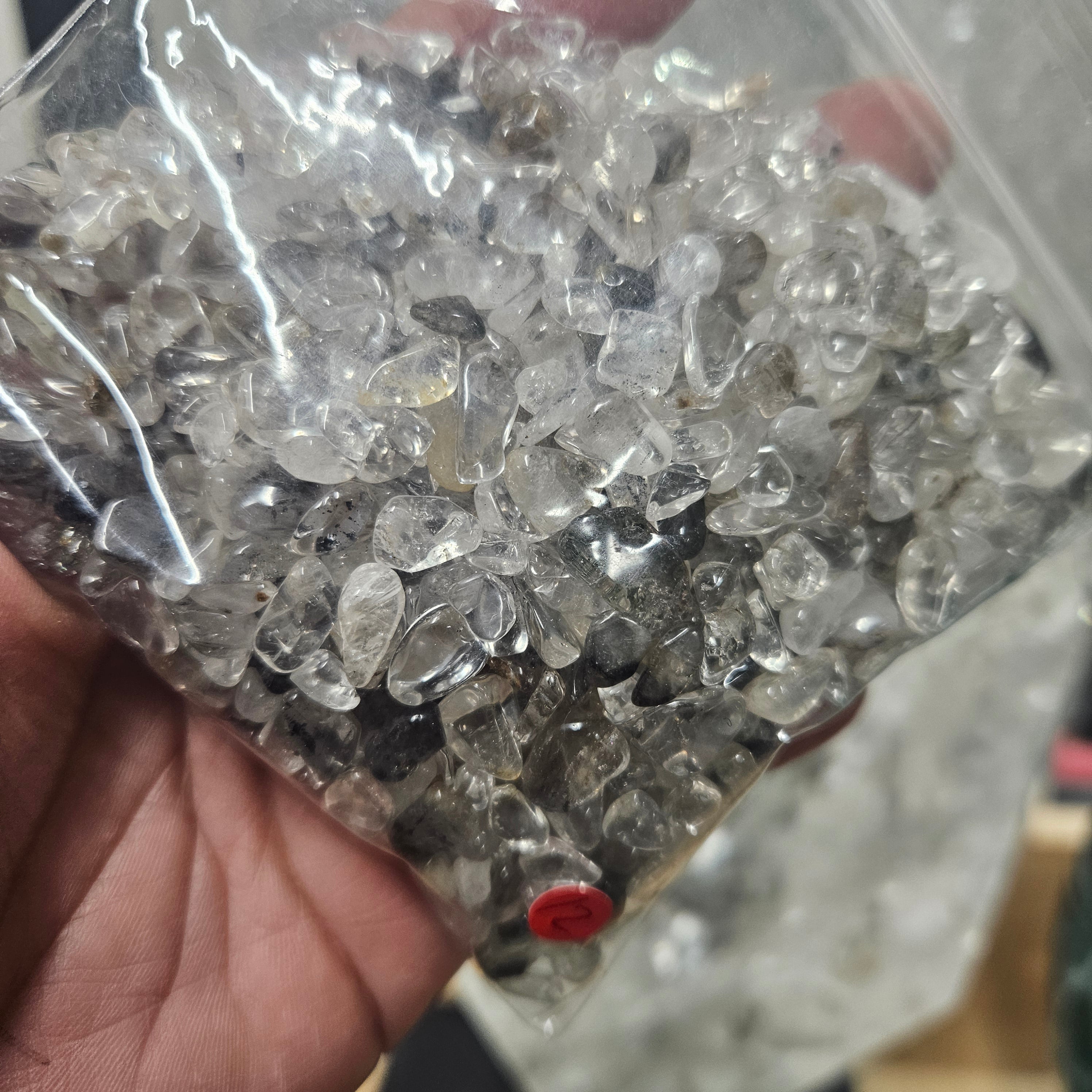 ⚡️ Tourmalinated Quartz Chipstone Bag (8 oz)