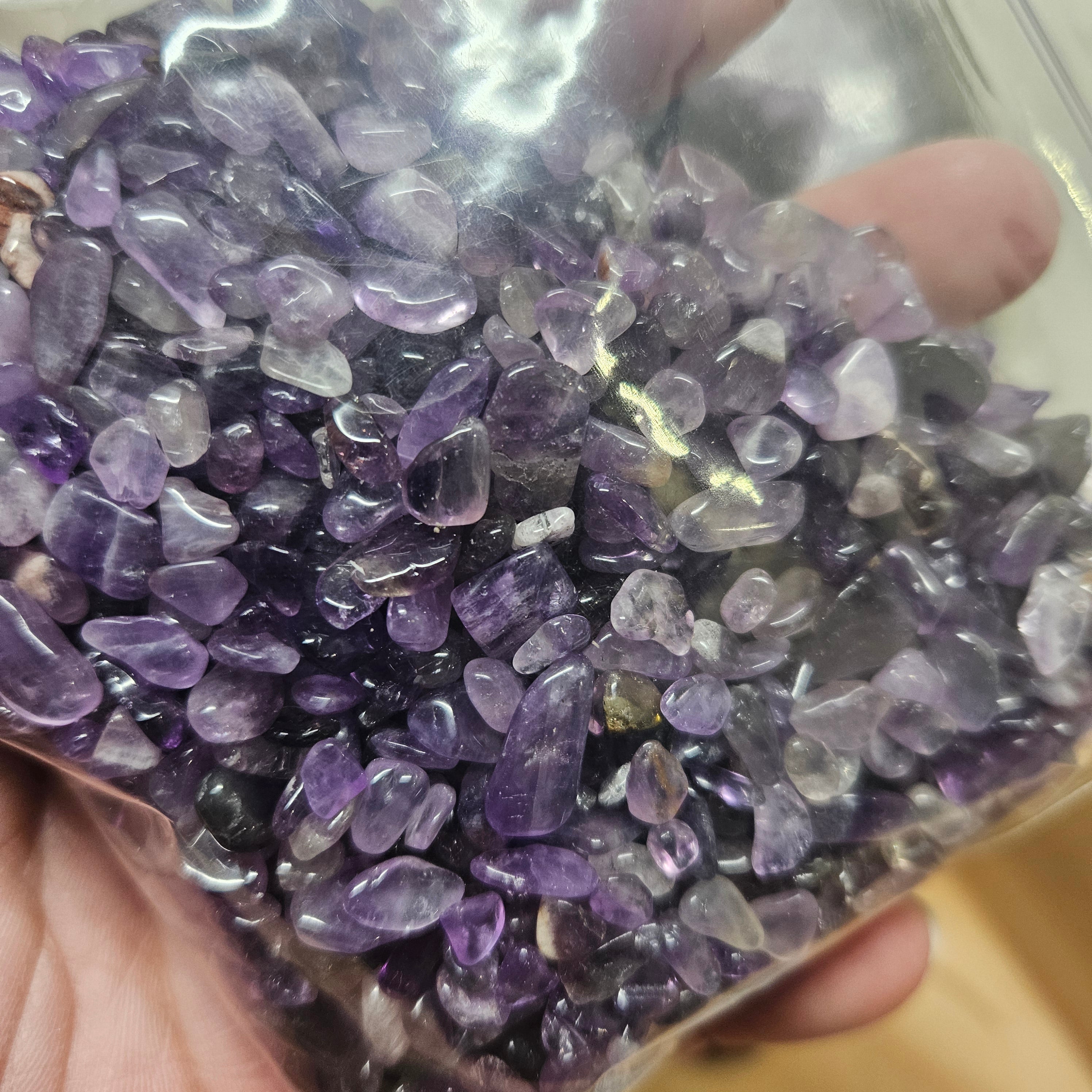 💜 Amethyst Chipstone Bag (8 oz)