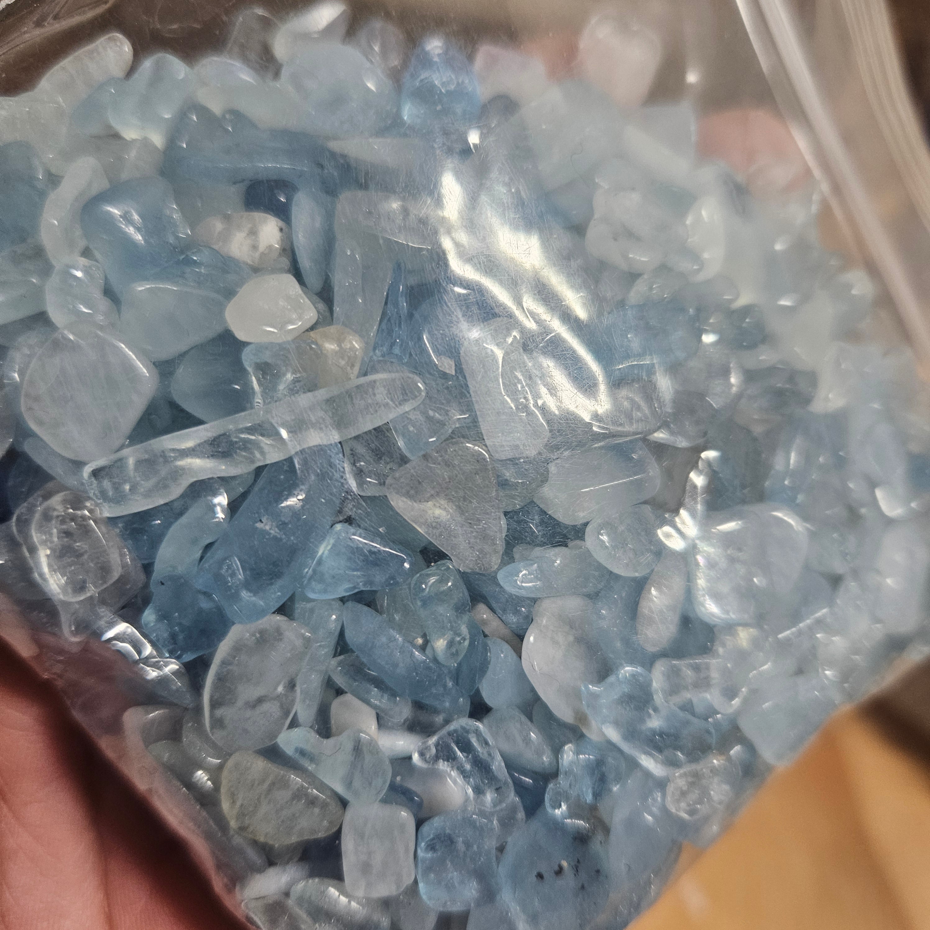 💙 Aquamarine Chipstone Bag (8 oz)