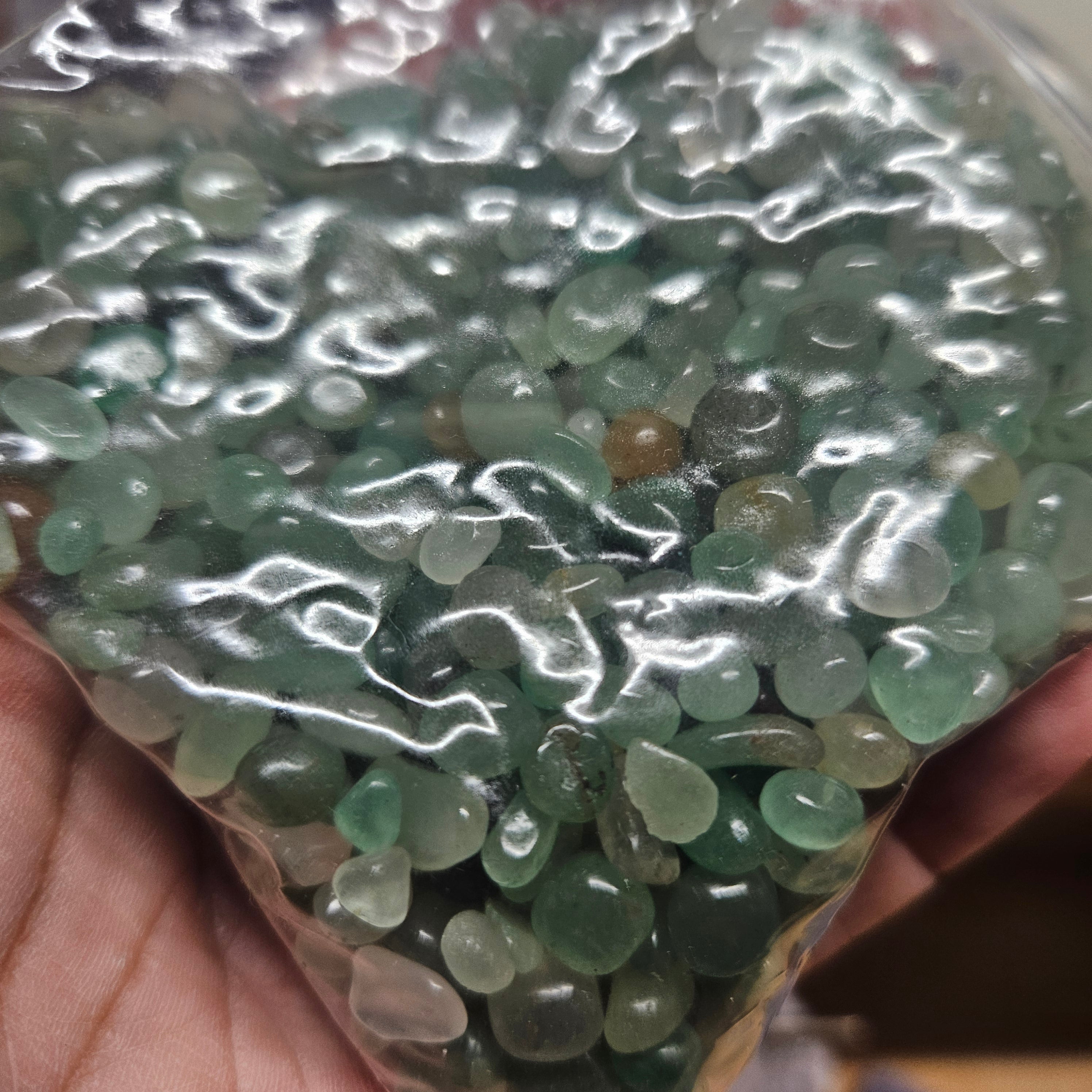 💚 Green Aventurine Chipstone Bag (8 oz)