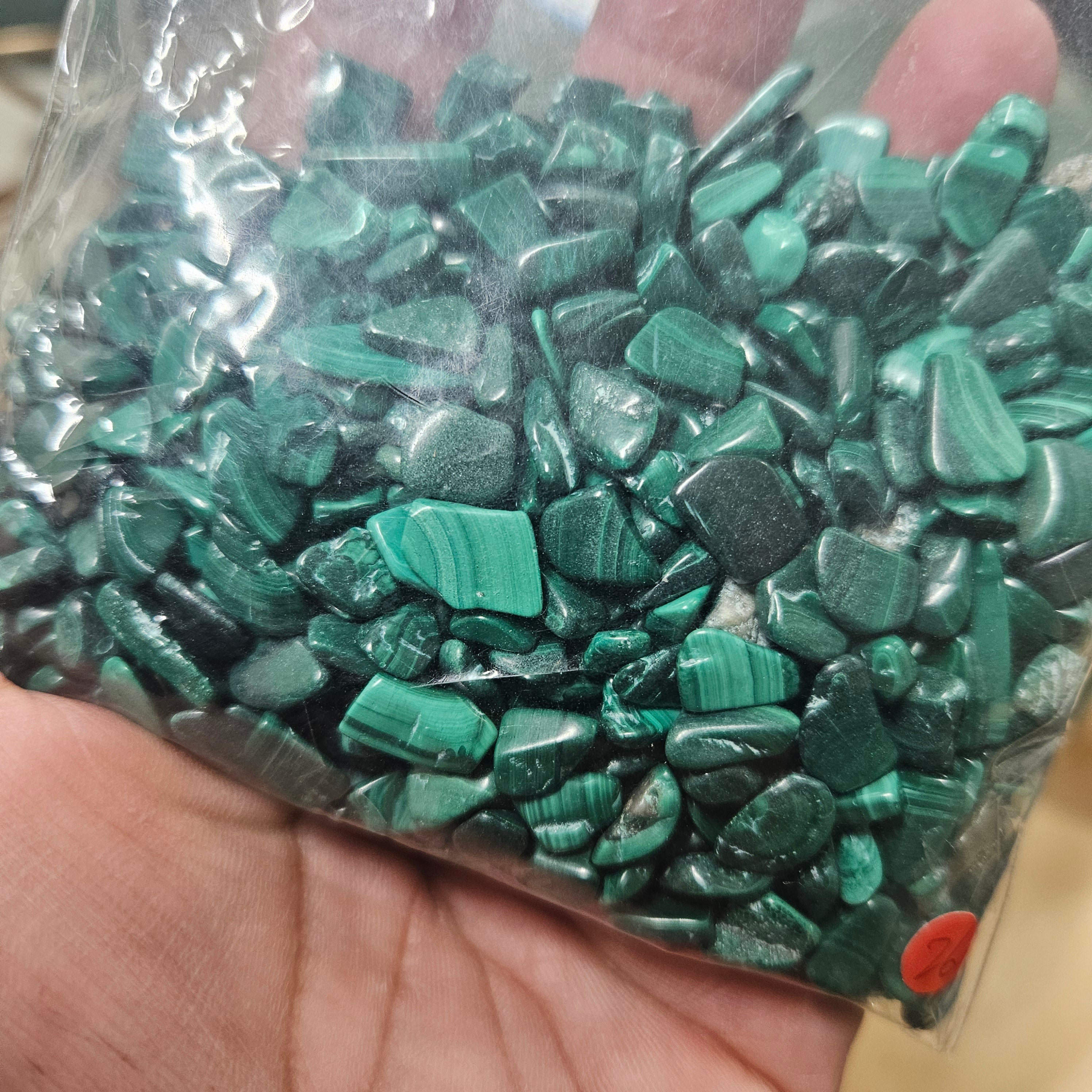 💚 Malachite Chipstone Bag (8 oz)