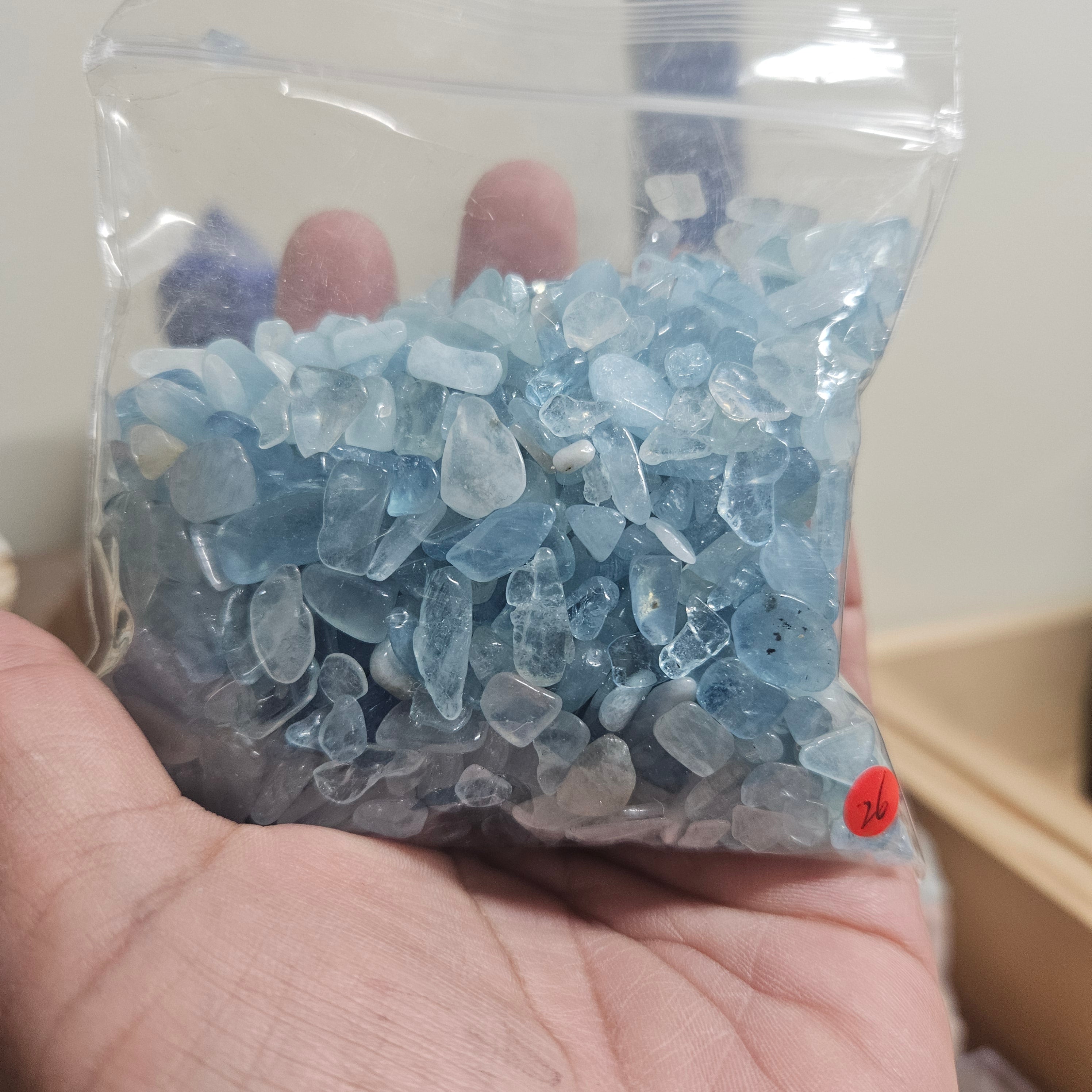💙 Aquamarine Chipstone Bag (8 oz)