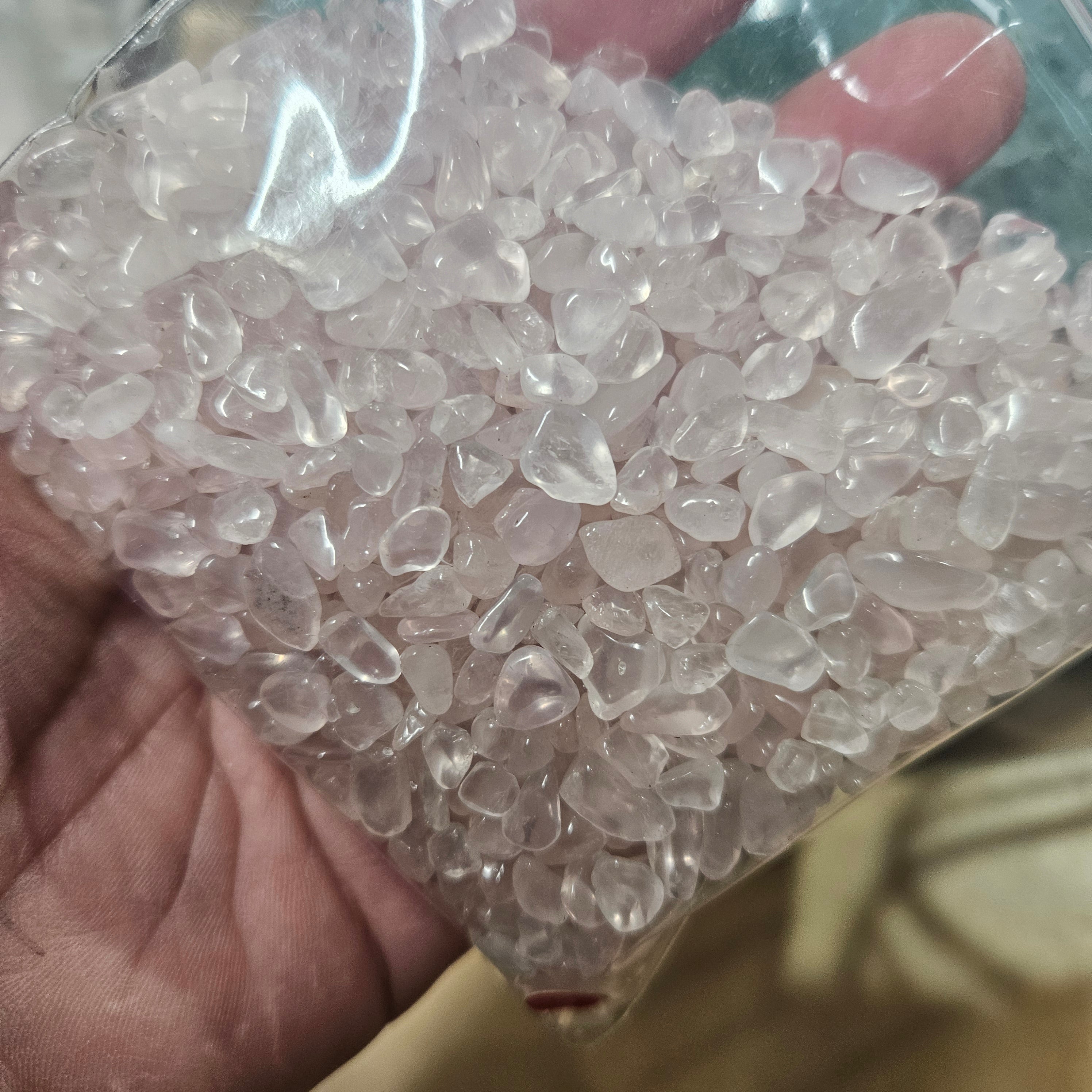 💗 Rose Quartz Chipstone Bag (8 oz)