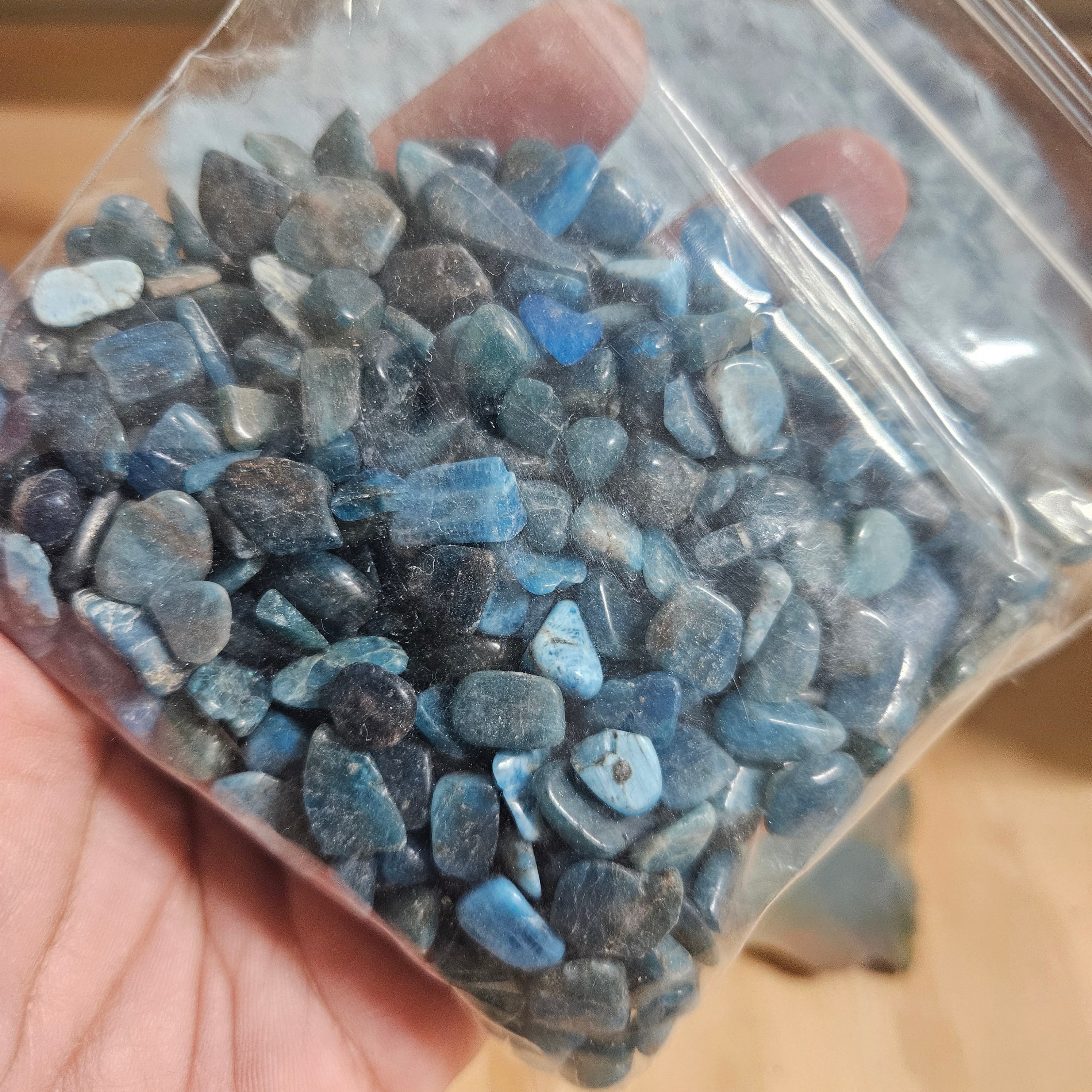💙 Blue Apatite Chipstone Bag (8 oz)